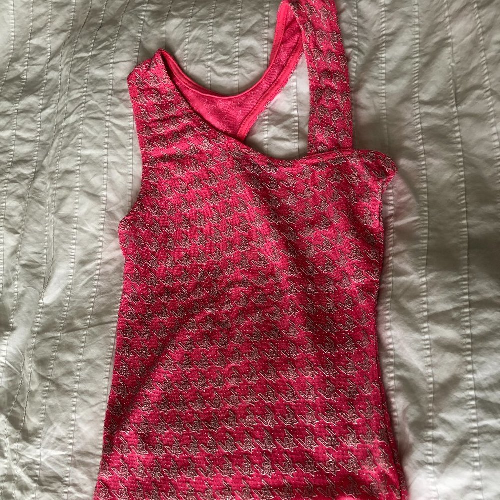 Pink Bodycon Bodysuit